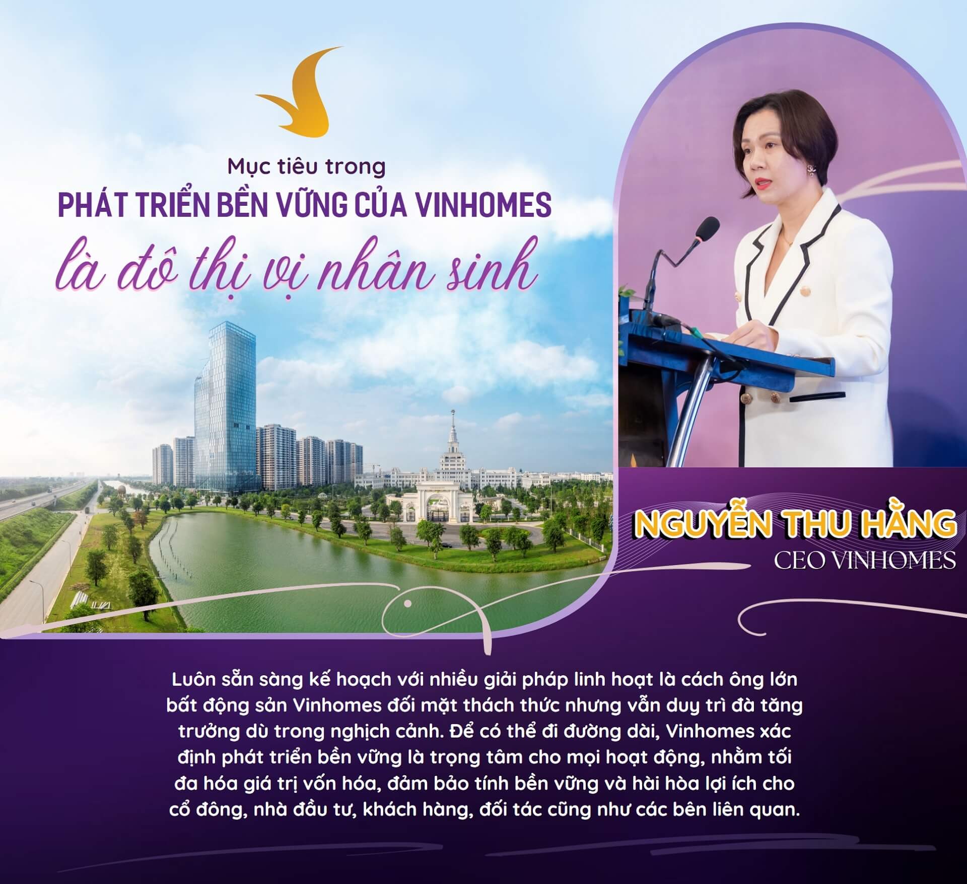 Chủ đầu tư Vinhomes – Biểu tượng dẫn đầu ngành bất động sản Việt Nam 14 Định hướng phát triển bền vững của chủ đầu tư Vinhomes